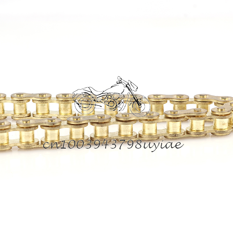 Motorrad 420 goldene Ketten 10 – 530 Chain Bewertung und Preis